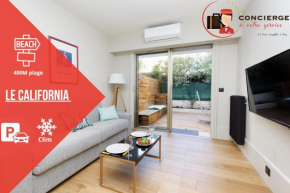 Le California - Plage Parking privé gratuit Terrasse